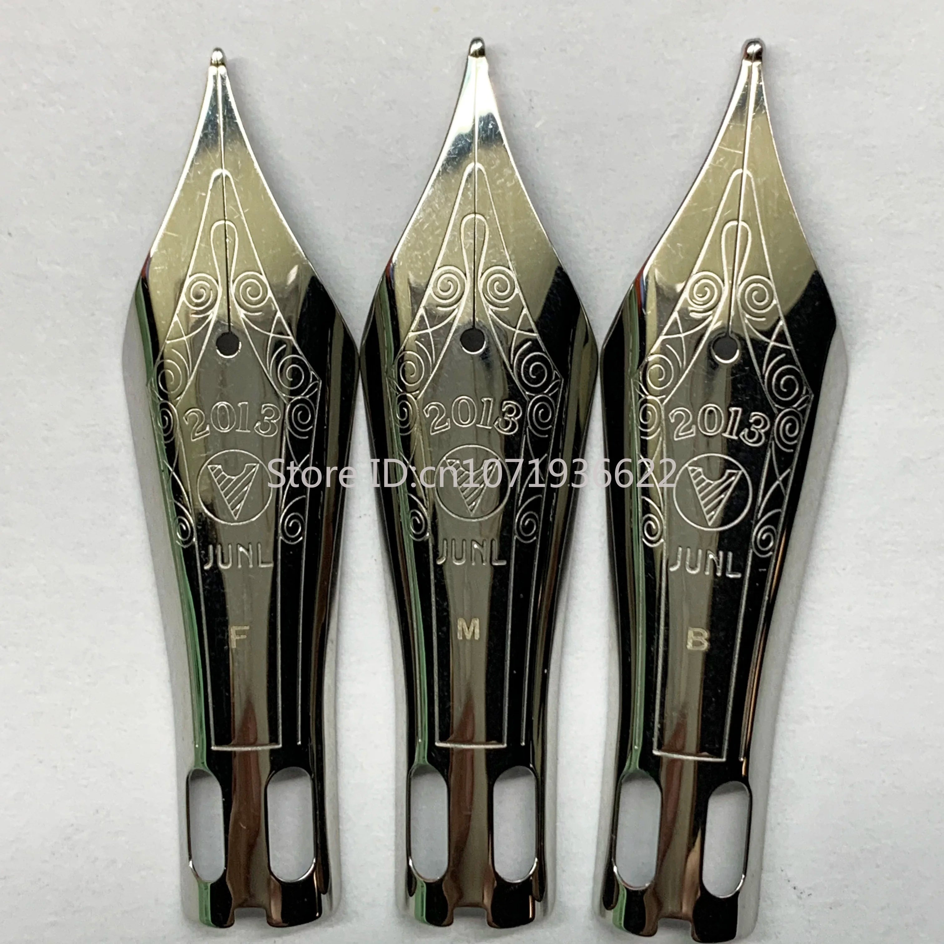 WingSung 930 Resin Piston Fountain Pen - Larege No.9 Iraurita Nib F/M/B, Gold/Silver Trim, Luxury Business Gift with Wrench